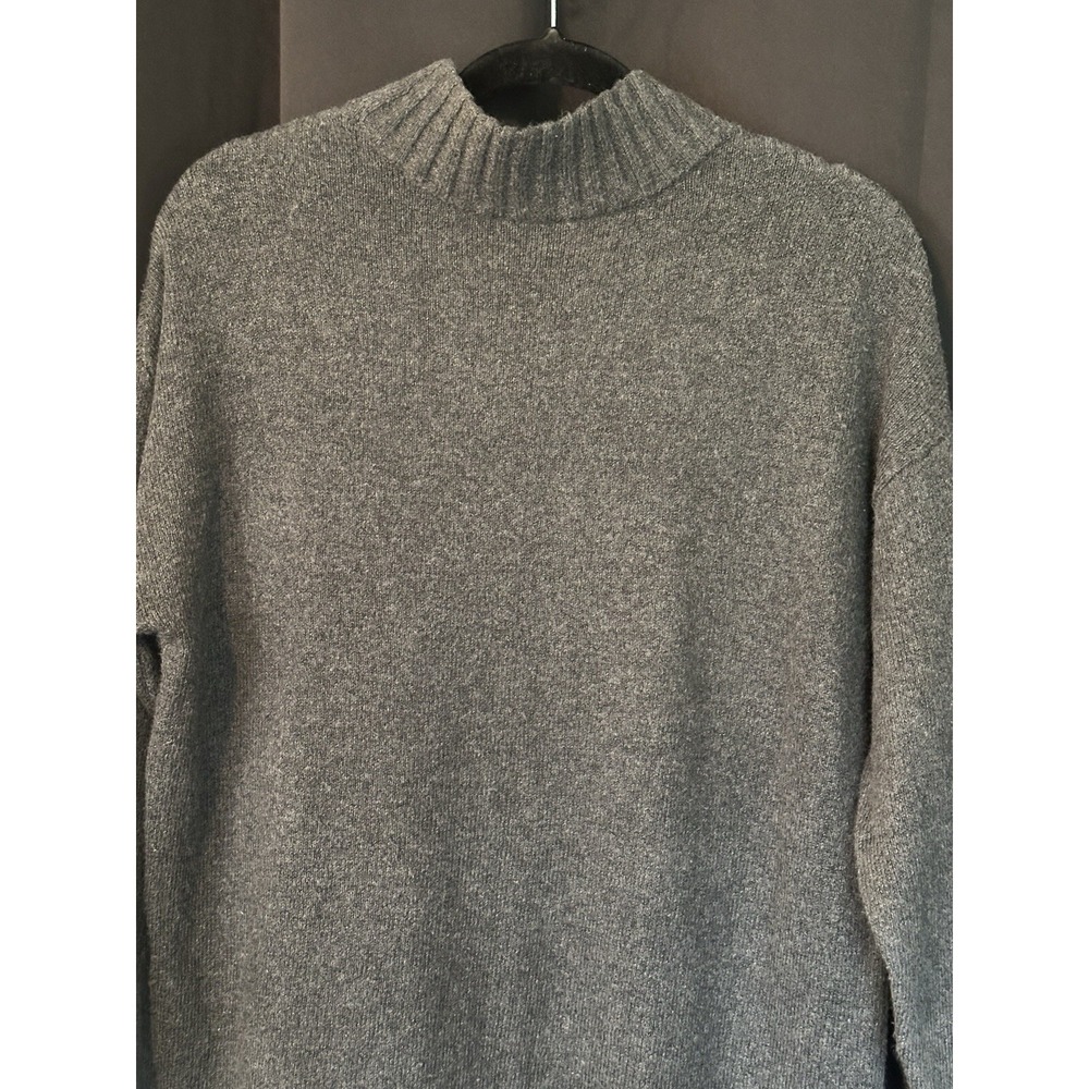 BP‎ Gray Sweater Dress Women's Size Medium Long Sleeve Pullover Y2K 90's - Picture 4 of 4